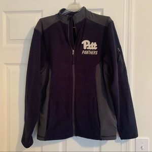 Pitt zip fleece jacket Men’s Colosseum Small